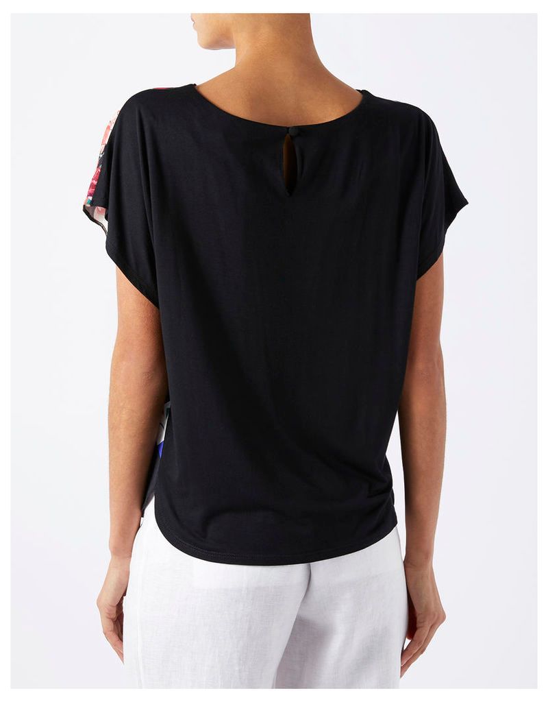 Alanza Woven Front Tee