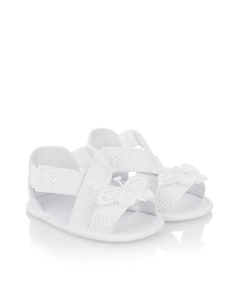 Baby Butterfly Lace Bootie Sandal