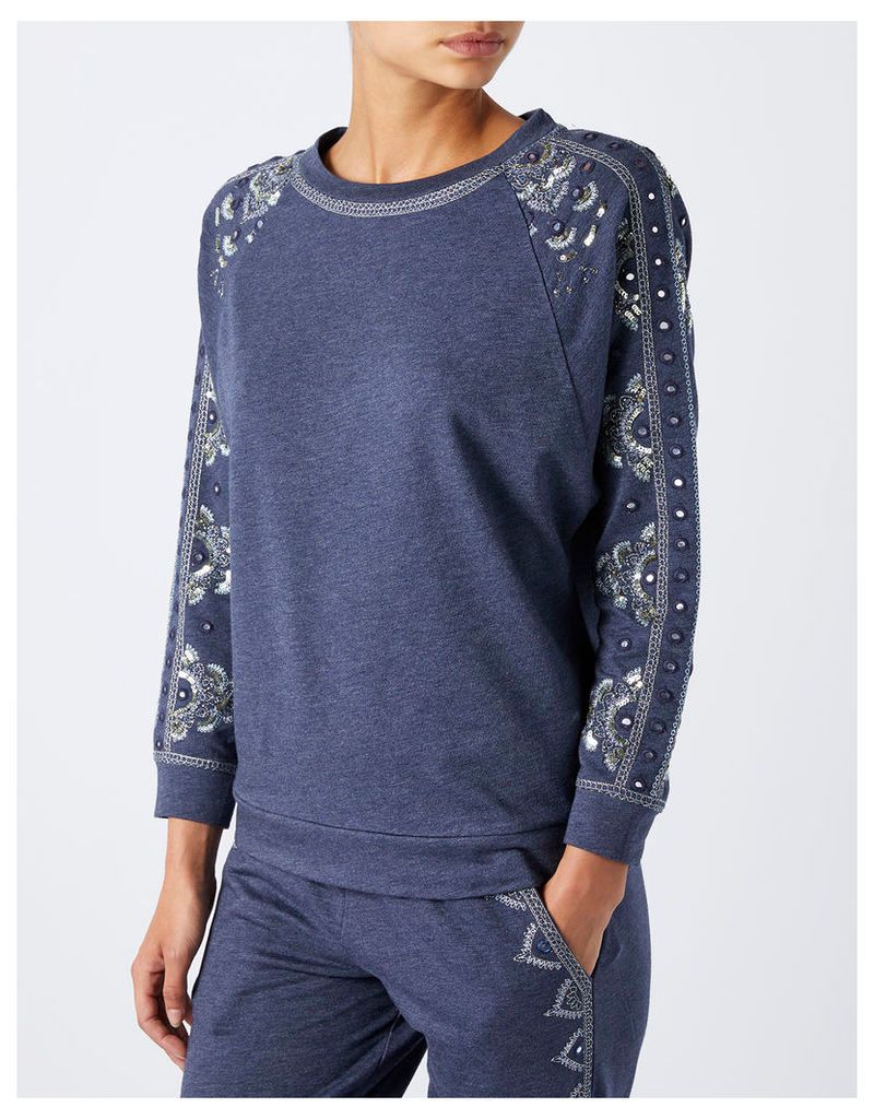 Rita Embroidered Sweatshirt