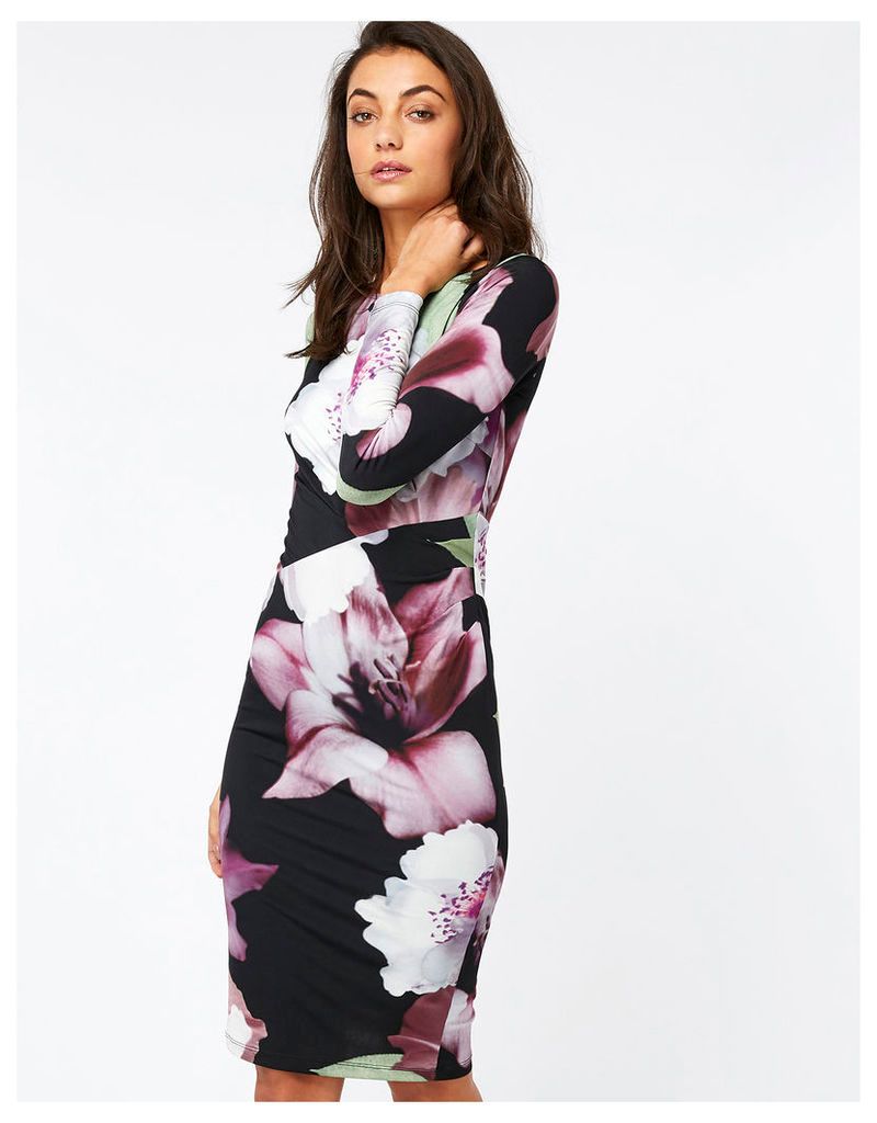 Mila Jersey Print Dress