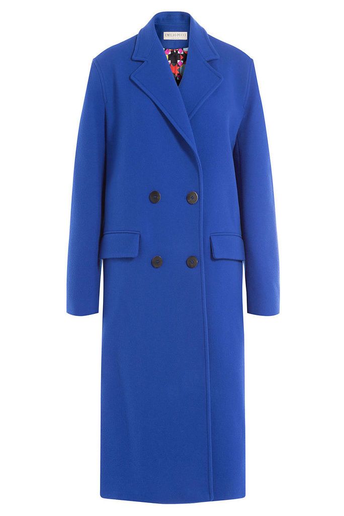 Emilio Pucci Wool Coat with Cashmere