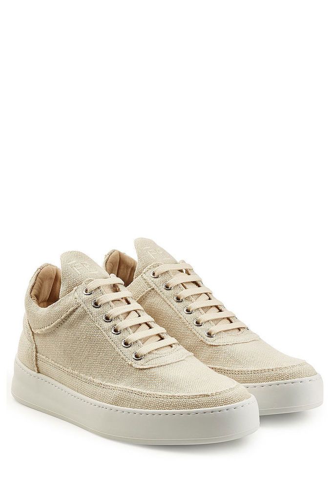 Filling Pieces Jenna Low Top Fabric Sneakers