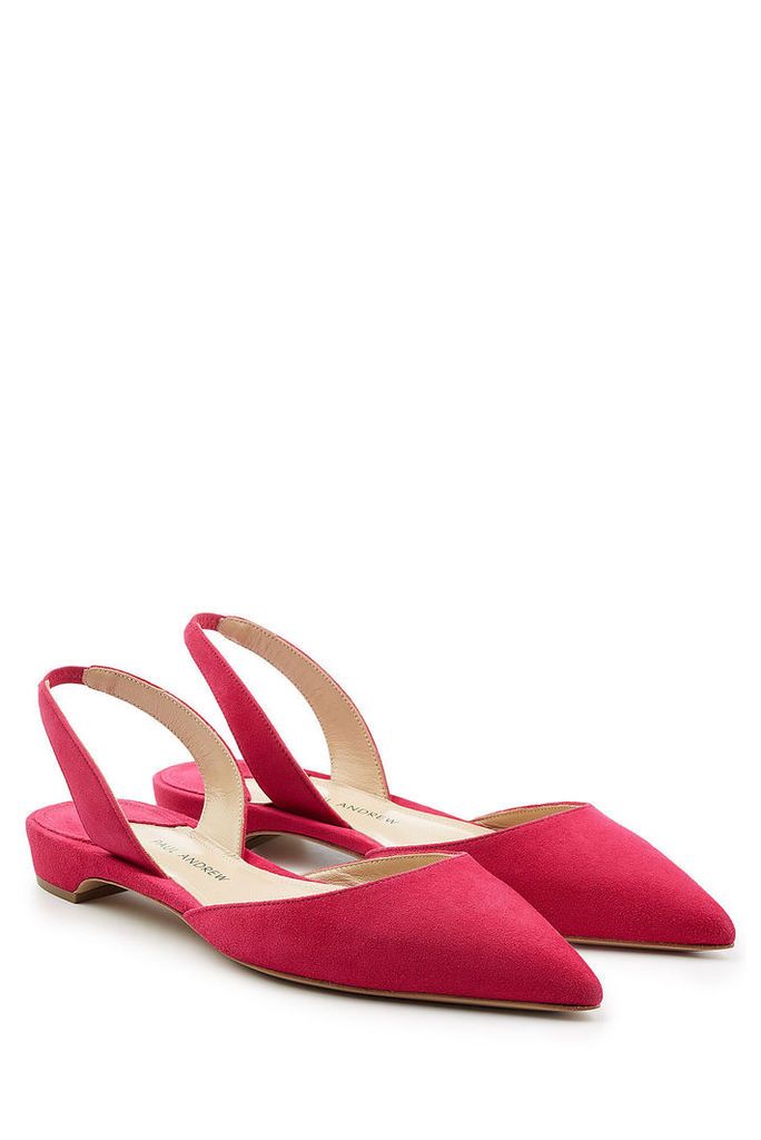 Paul Andrew Suede Slingback Flats