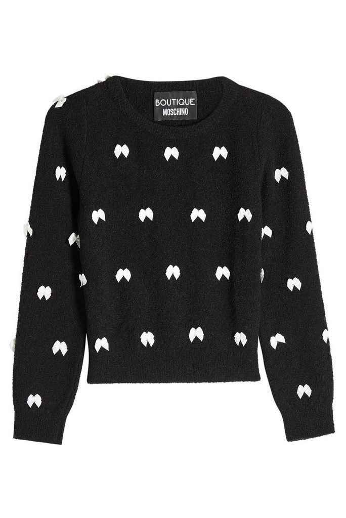 Boutique Moschino Pullover with Bows