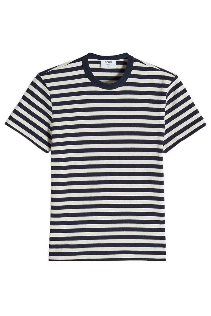 RE/DONE Striped Cotton T-Shirt
