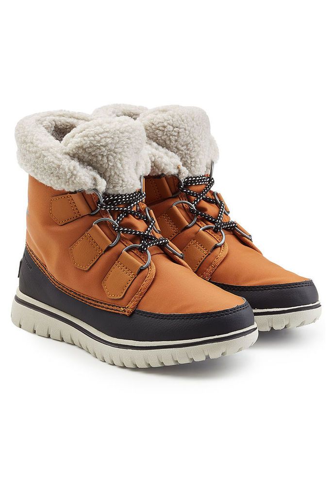 Sorel Cozy Carnival Suede and Rubber Short Boots