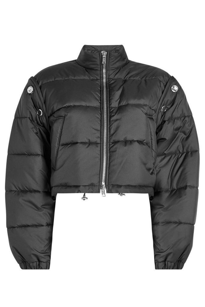 3.1 Phillip Lim Quilted Bomber Jacket with Detachable Sleeves