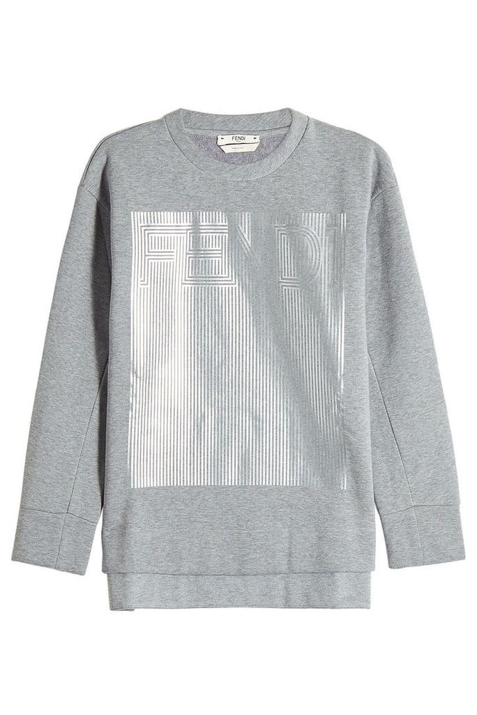 Fendi Sweatshirt with Cotton