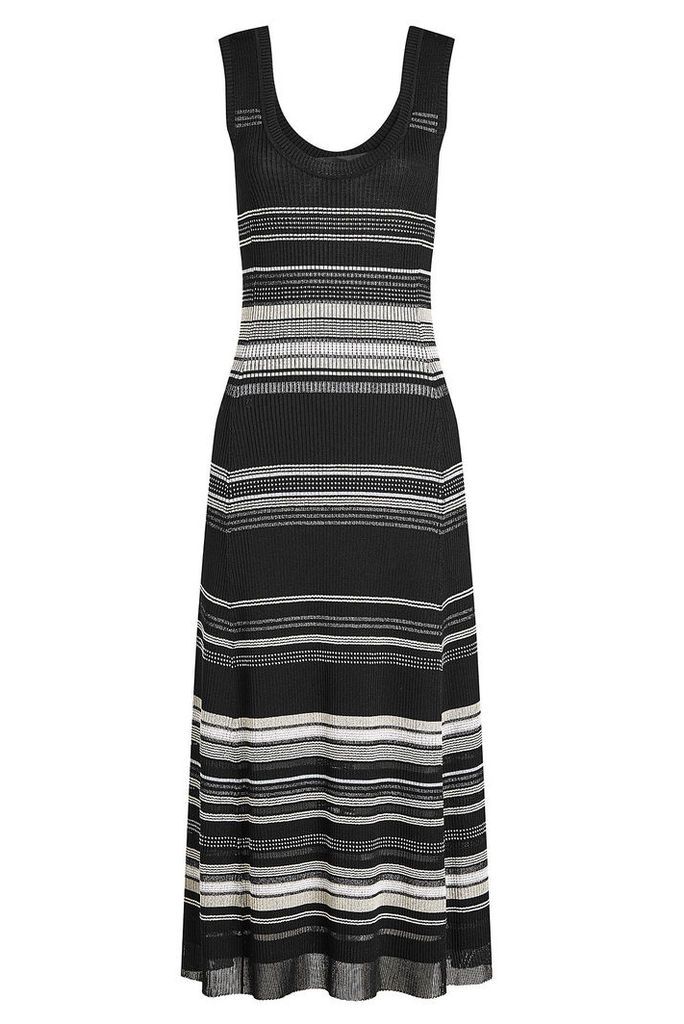 Proenza Schouler Striped Dress with Cotton