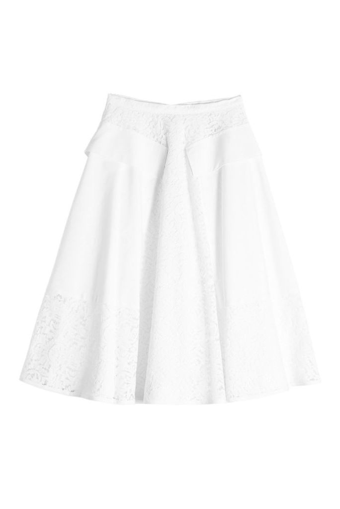 N °21 Lace Midi Skirt