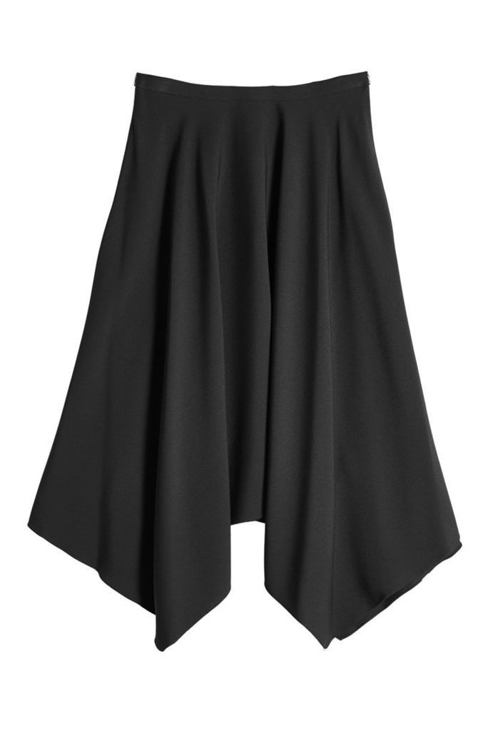 Nina Ricci Midi Skirt with Handkerchief Hem