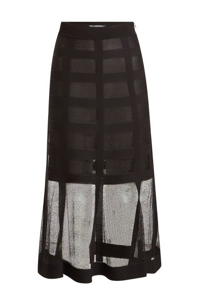 Alexander McQueen Silk Skirt