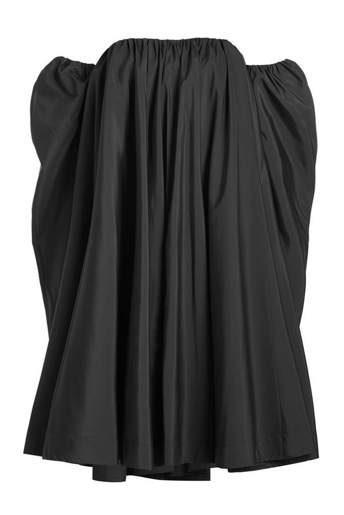 CALVIN KLEIN 205W39NYC Off The Shoulder Dress with Silk