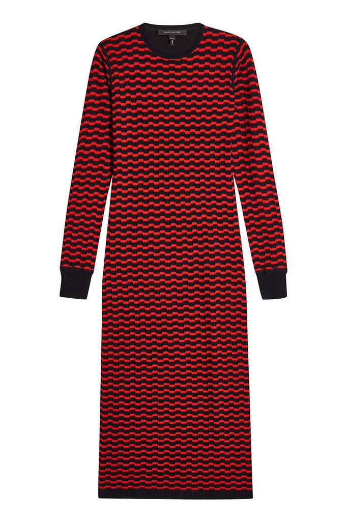 Marc Jacobs Merino Wool Midi Dress
