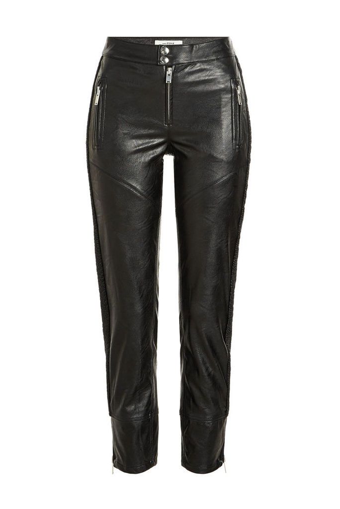 Isabel Marant toile Zaperry Faux Leather Pants