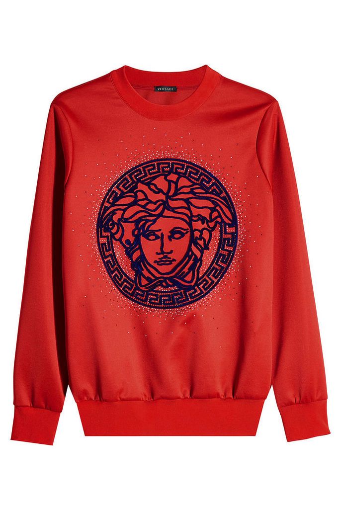 Versace Embellished Sweatshirt
