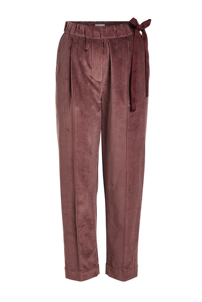 Brunello Cucinelli Silk Velvet Pants