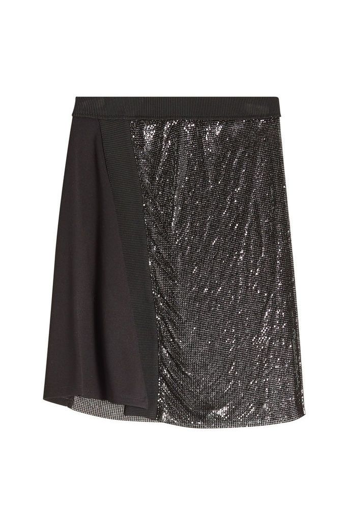 Paco Rabanne Skirt with Aluminium Mesh