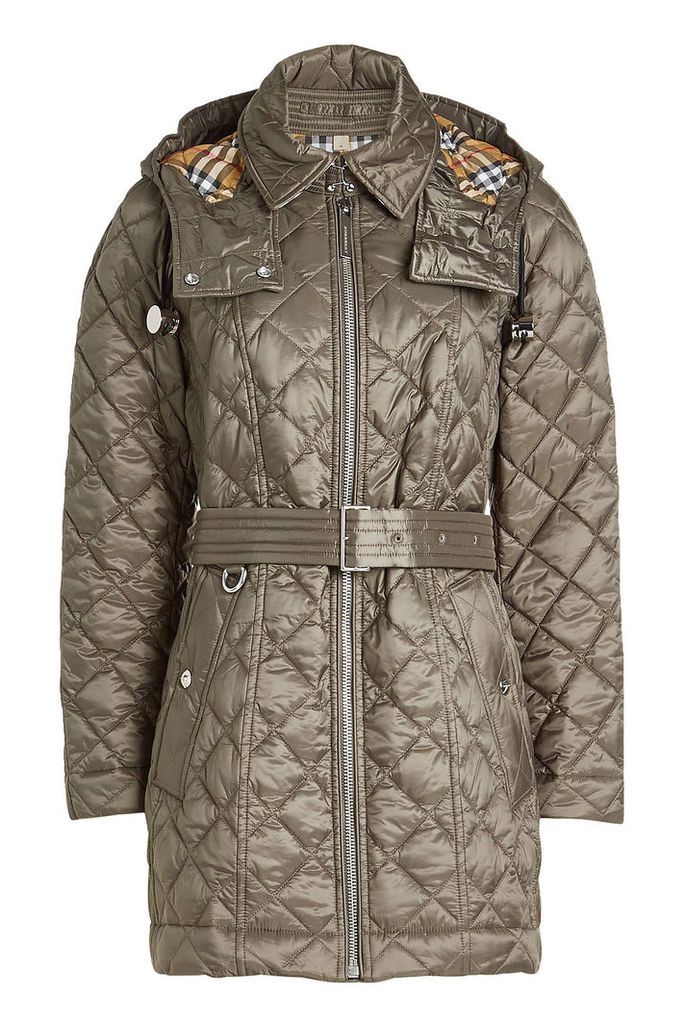 Burberry Baughton Jacket with Detachable Hood
