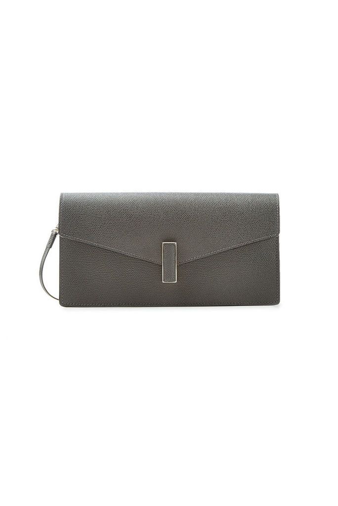 Valextra Iside Leather Shoulder Bag