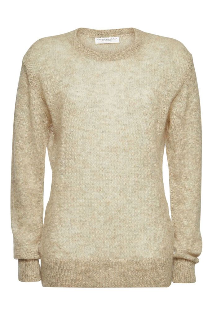 Majestic Knit Pullover with Mohair and Alpaca