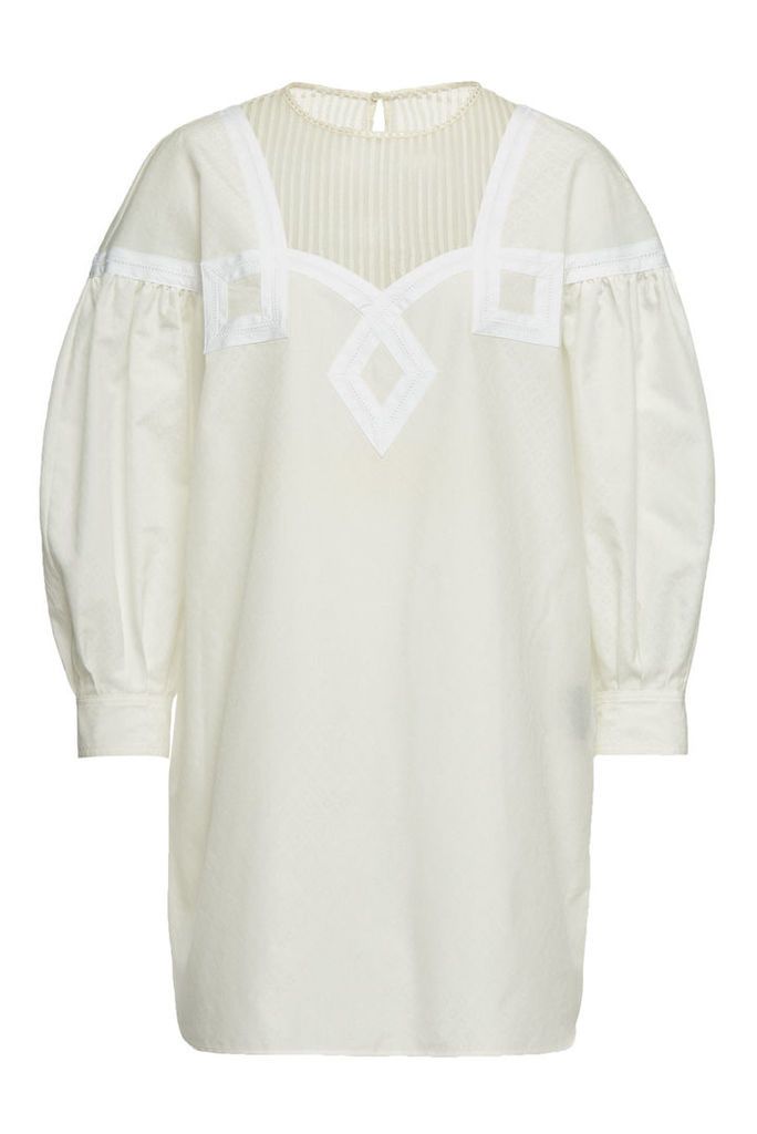 CALVIN KLEIN 205W39NYC Mini Dress with Cotton