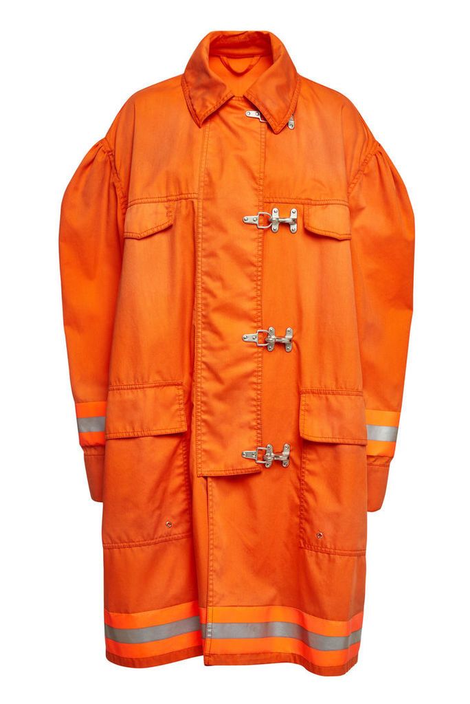 CALVIN KLEIN 205W39NYC Fireman Coat with Cotton