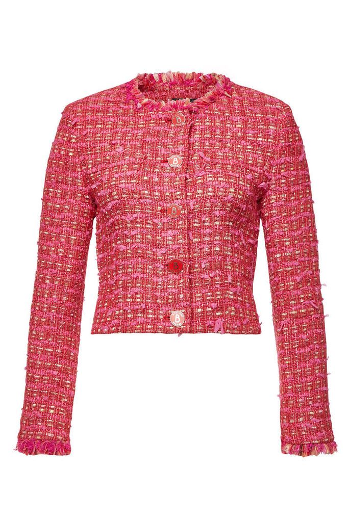 Boutique Moschino Tweed Blazer with Cotton