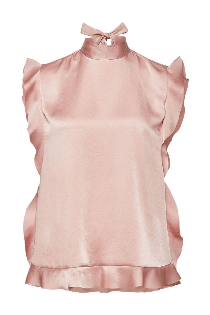 RED Valentino Top with Ruffles