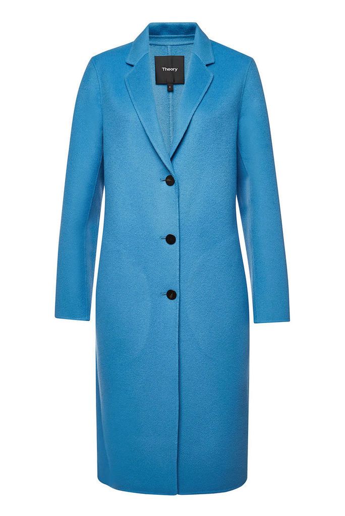 Theory Wool Coat with Cashmere