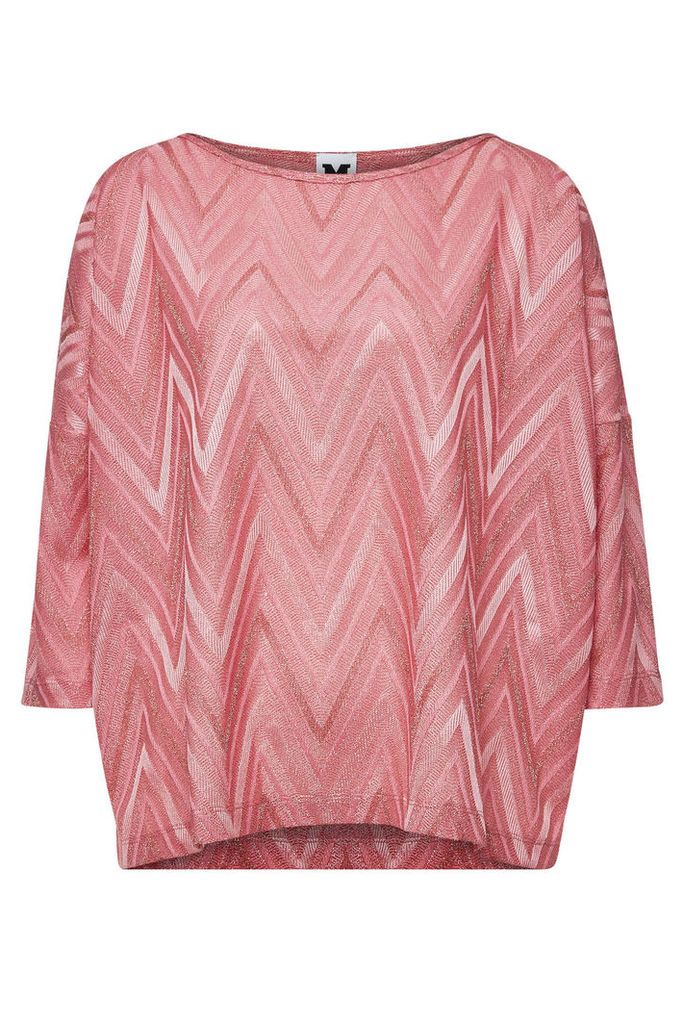 M Missoni Knit Top with Cotton