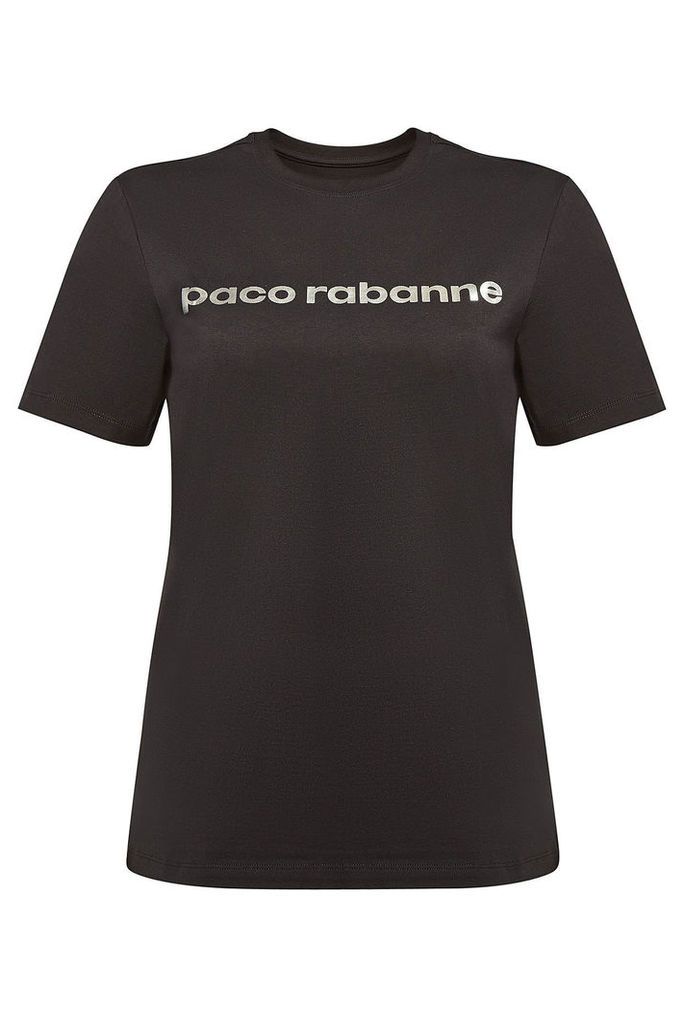 Paco Rabanne Printed Cotton T-Shirt