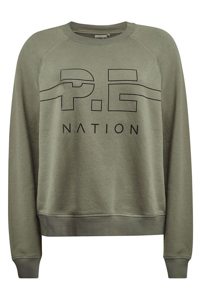 P.E. Nation Swingman Cotton Sweatshirt