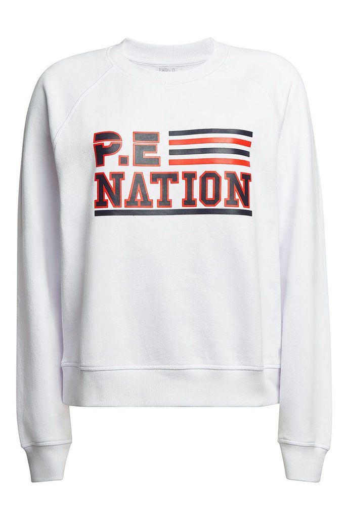 P.E. Nation Blacktop Printed Sweatshirt