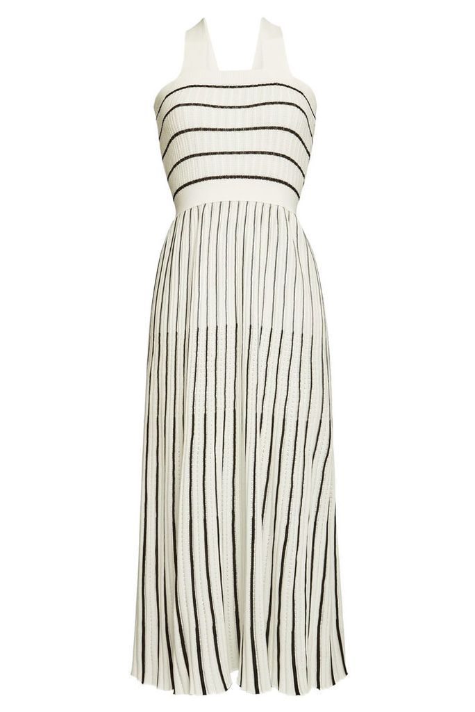 Sonia Rykiel Striped Cotton Maxi Dress