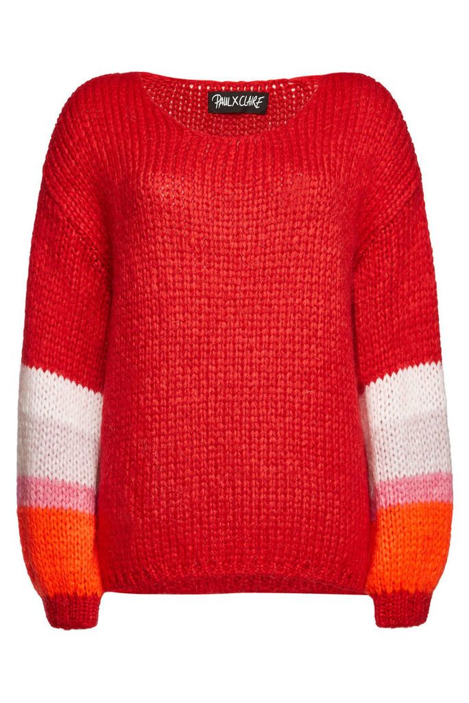 PAUL X CLAIRE Pullover with Mohair