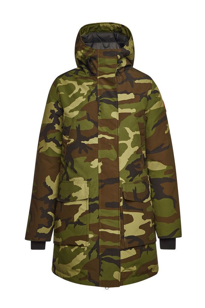 Canada Goose Canmore Camouflage Down Parka with Cotton
