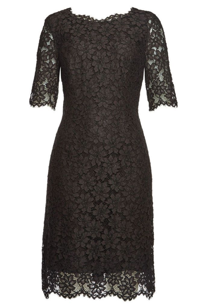 Hugo Kalissy Lace Dress with Cotton