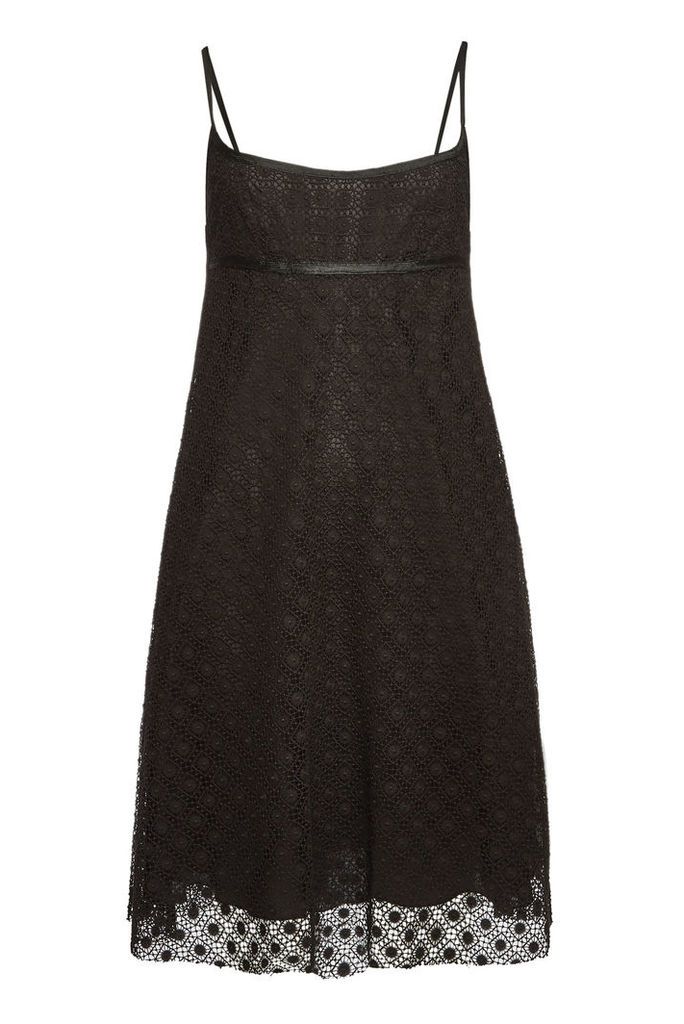 Marc Jacobs Embroidered Dress with Cotton