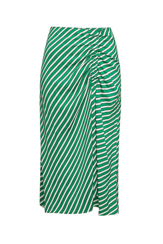 Steffen Schraut Malibu Striped Midi Skirt