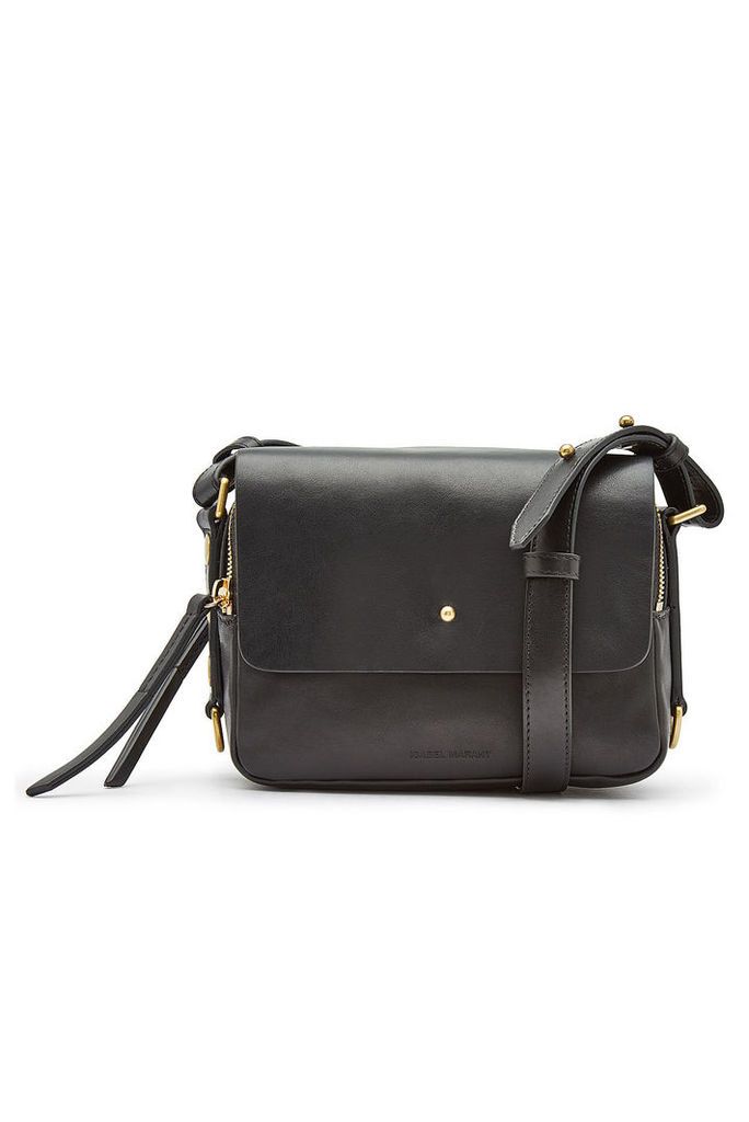 Isabel Marant Tinken Leather Shoulder Bag