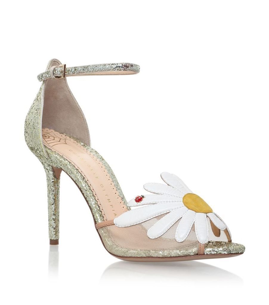 Charlotte Olympia, Margherite Daisy Sandals 100, Female