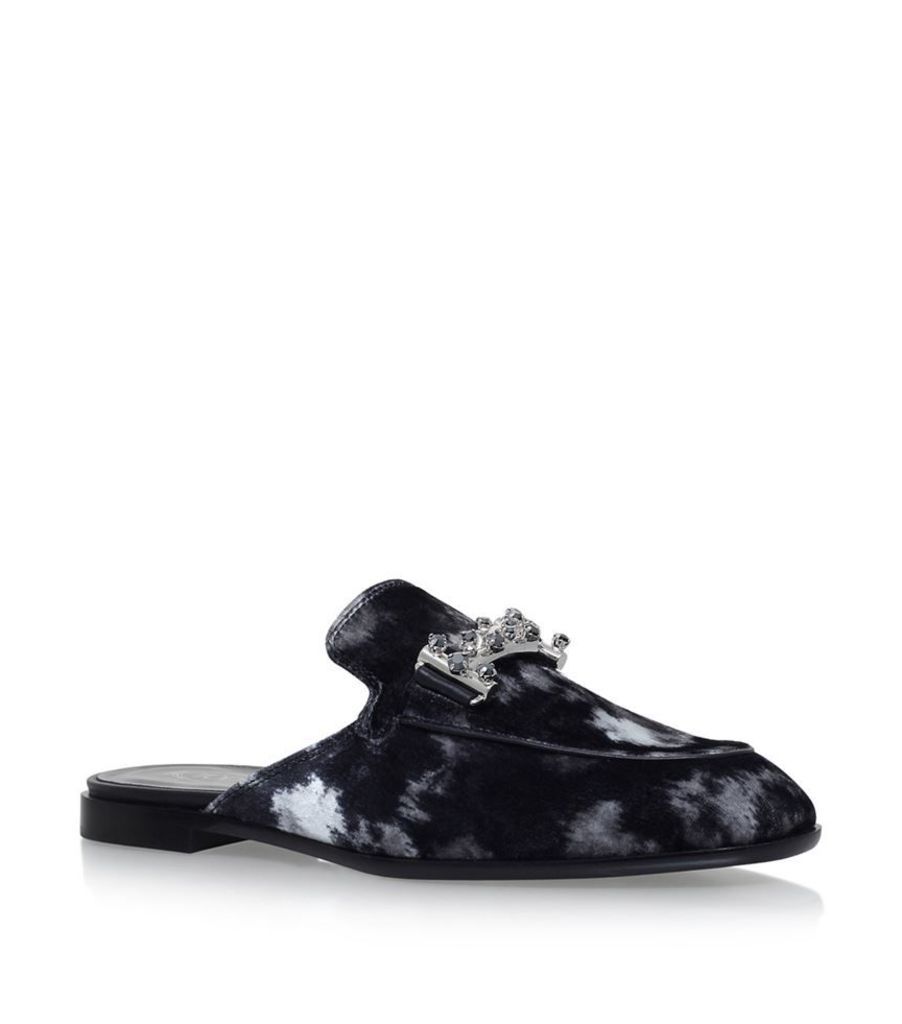 Tod'S, Embellished Leather Loafers, Female