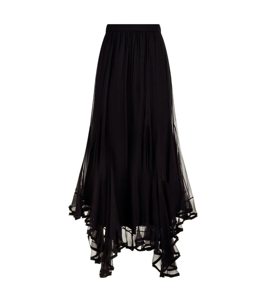 Silk Hankerchief Skirt