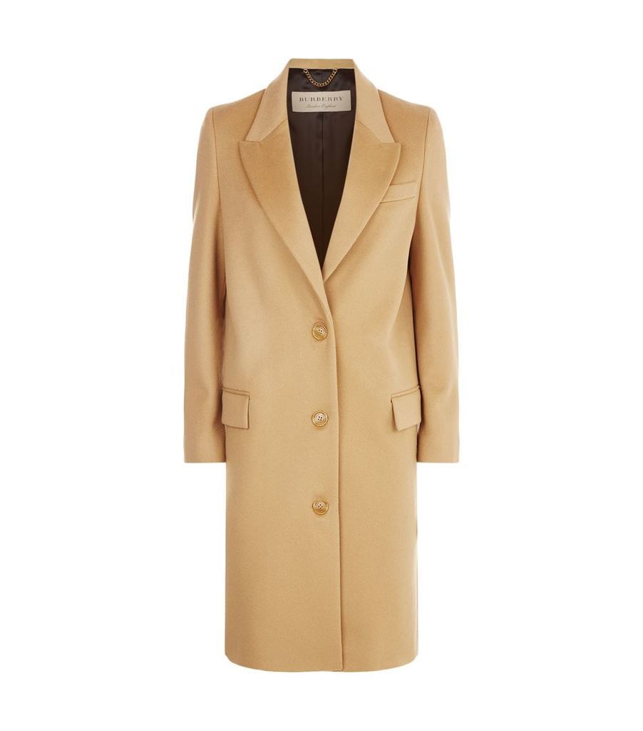 Wool and Cashmere Tailored Coat