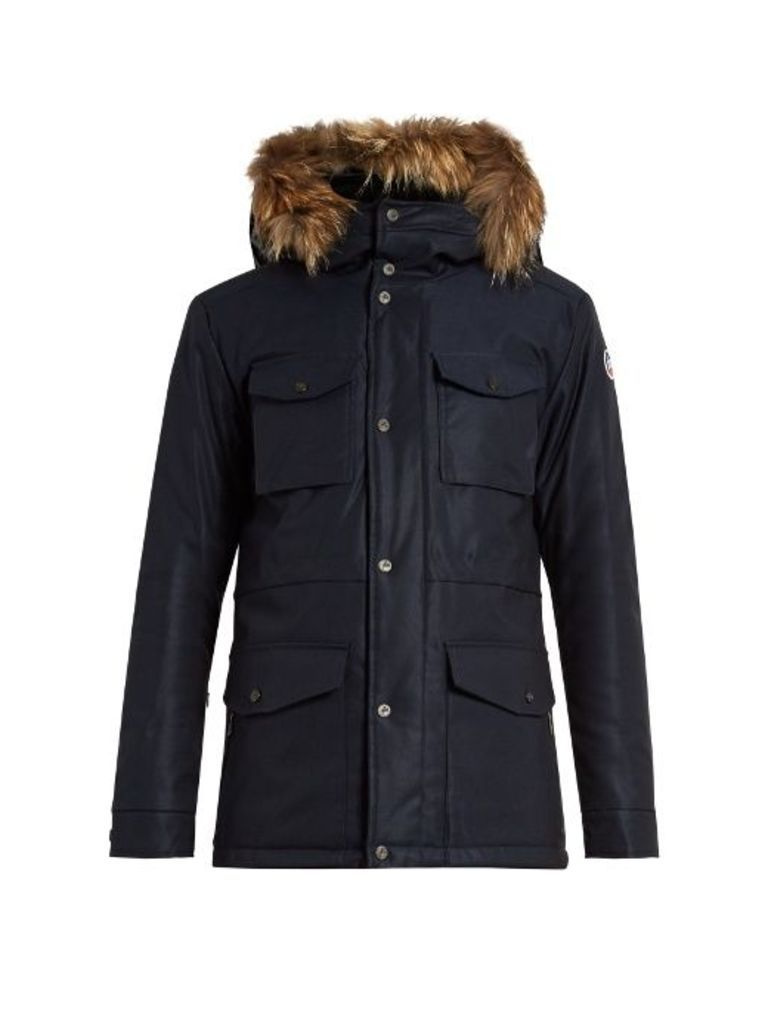 Belledone fur-trimmed hooded ski jacket