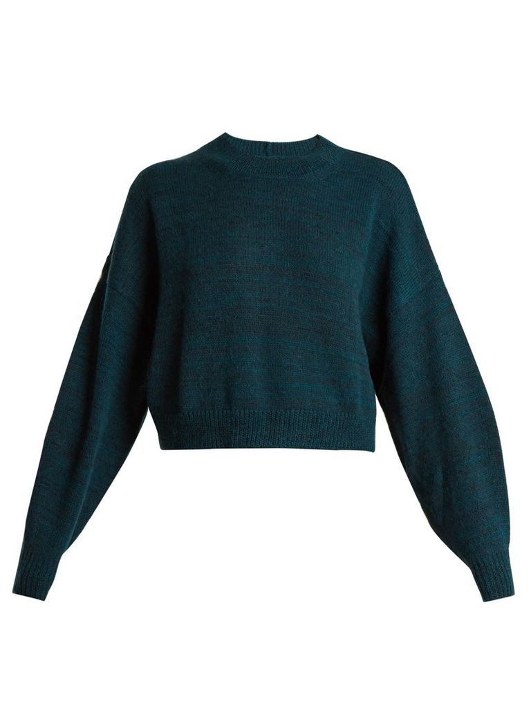 Rodd cropped alpaca-blend sweater