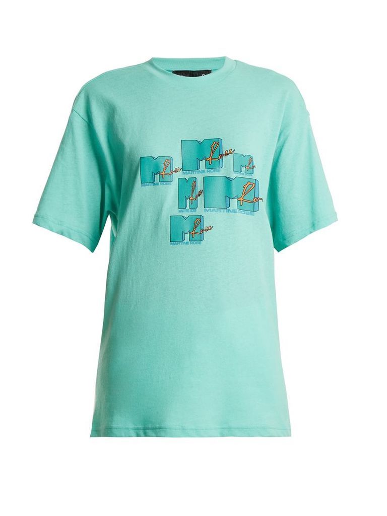MTV logo-print cotton T-shirt