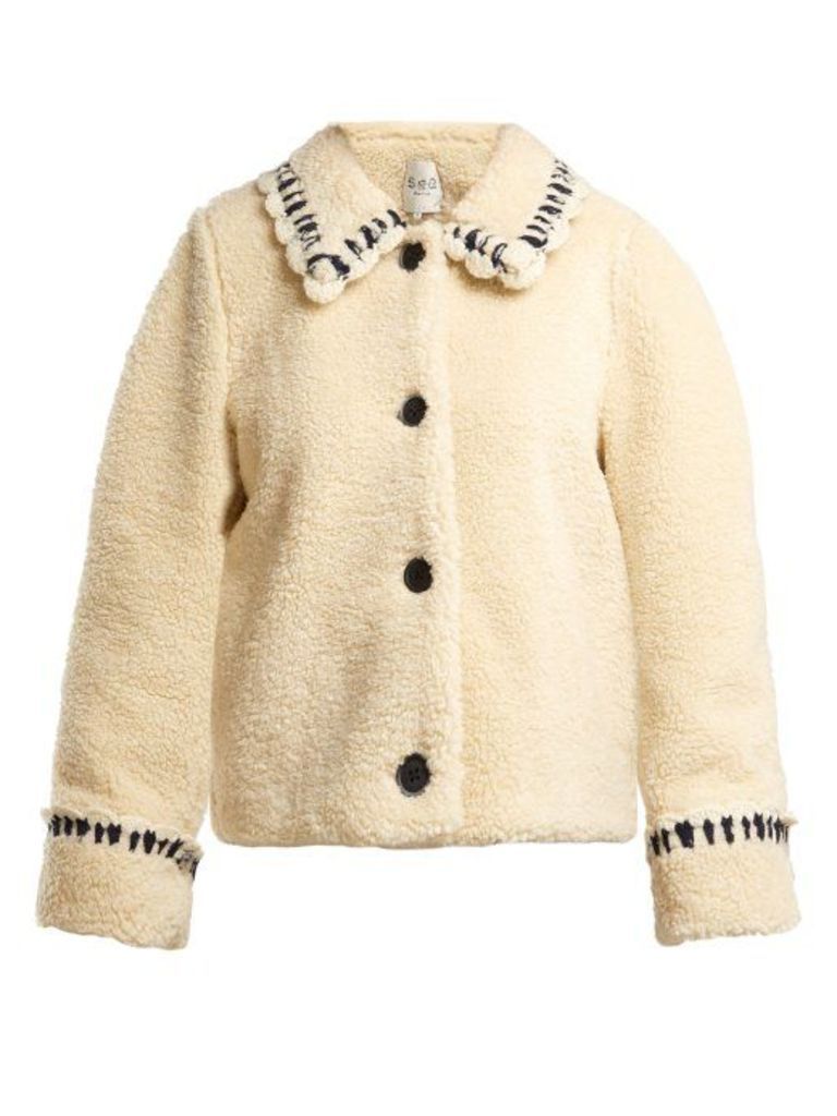 Sea - Madeline Fleece Jacket - Womens - Cream