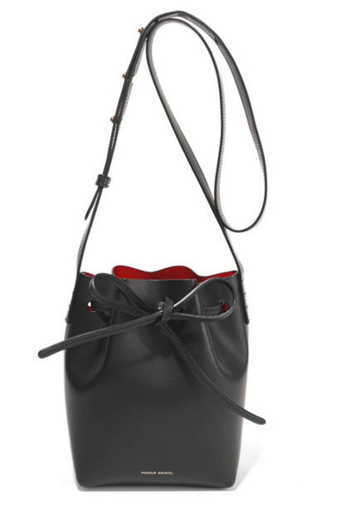 Mansur Gavriel - Mini Mini Leather Bucket Bag - Black